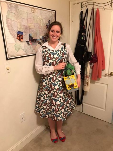 Miss Frizzle Inspired Outfits, Miss Frizzle Aesthetic, Mrs Frizzle Outfits, Miss Frizzle Outfits, Ms Frizzle Outfits, Miss Frizzle Costume, Frizzle Costume, Fun Teacher Outfits, Heathers Costume