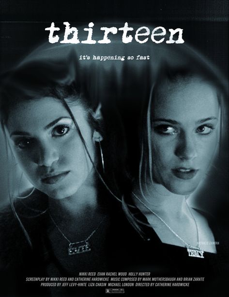 please credit if you give repost 2000s Posters, Thirteen Movie Aesthetic, Thirteen Movie, Wal Art, Y2k Posters, Music Poster Design, I Love Cinema, Movie Poster Wall, Picture Collage Wall