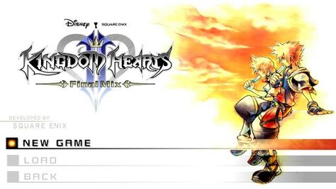 Start screen for Kingdom Hearts 2: Final Mix Kingdom Hearts Banner, Sora Kingdom Hearts Banner, Kingdom Hearts Laptop Wallpaper, Kingdom Hearts Wallpaper Desktop, Kingdom Hearts Twitter Header, Kingdom Hearts Recoded, Amazon Black Friday, Start Screen, Rise Of The Tomb