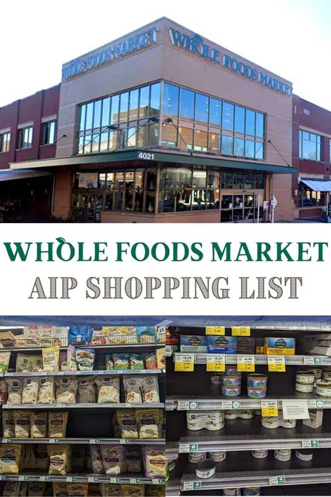 Whole Foods Market AIP Paleo Shopping List via @https://www.pinterest.com/foodcourage/ Aip Shopping List, Paleo Shopping List, Paleo Diet For Beginners, Trader Joes Food, Food Shopping List, Aip Paleo Recipes, Paleo Diet Plan, Aip Diet, Smoothie Packs