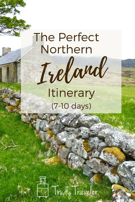 Northern Ireland Itinerary, Cottage Ireland, Landscape Ireland, Ireland Travel Tips, Ireland Road Trip Itinerary, Northern Ireland Travel, Ireland Aesthetic, Beautiful Ireland, Ireland Road Trip