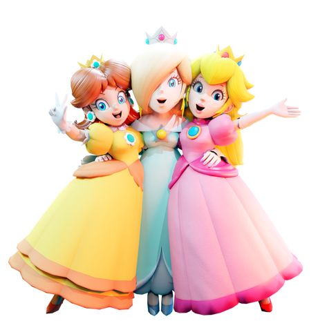 Iconic Trios Female, Princess Peach Game, Mario Party 9, Super Mario Bros Games, Super Princess Peach, Super Mario Princess, Cartoon Characters As Humans, Super Princess, Peach Mario