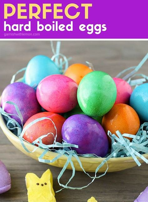 Hard Boiled Easter Eggs, Cocktail Recipes At Home, Eggs For Easter, Perfect Hard Boiled Eggs, Easter Goodies, Easter Blessings, 1200 Calories, Eggs Easter, Fool Proof