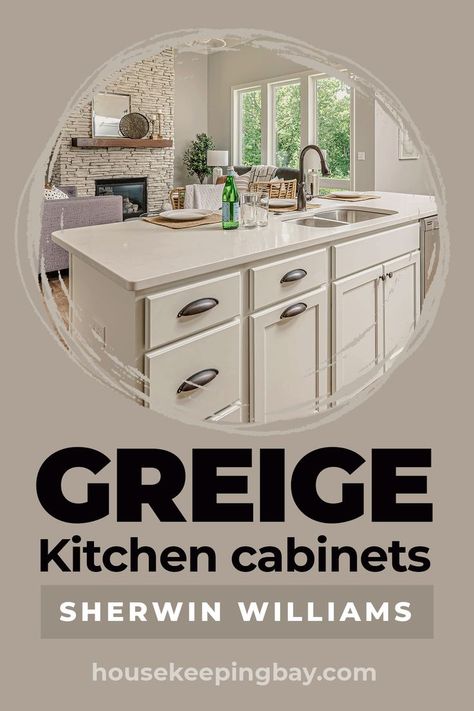 Greige Kitchen Cabinets Sherwin Williams has a lot of shades of greige that can be used for painting kitchen cabinets. For instance, if you want your kitchen to have a warmer look, opt for Agreeable Grey, Accessible Beige, and hceck our Greige Kitchen Cabinets Sherwin Williams blog to find out most important tips. Sherwin Williams Greige Kitchen Cabinets, Sherwin Williams Perfect Greige Cabinets, Grey Kitchen Cabinets Sherwin Williams, Perfect Greige Sherwin Williams Cabinets, Sherwin Williams Greige Cabinets, Sherwin Williams Beige Cabinets, Balanced Beige Sherwin Williams Cabinets, Accessible Beige Sherwin Williams Cabinets, Kitchen Cabinets Sherwin Williams