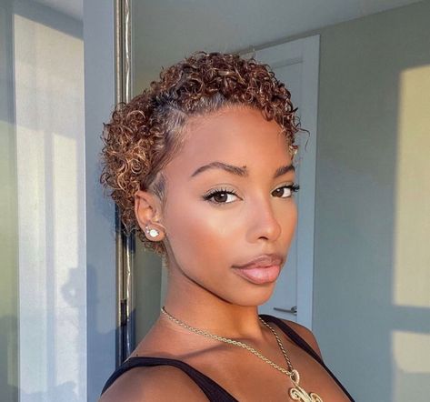 Short Curly Perm Hair Black Women, Really Short Curly Hair Black Women, Twa Side Part, Short Hairstyles For Thick Hair Curly Black Natural Curls, Curly Big Chop, Short Hairstyle Women Black Woman Curly, Short Curly Hair Styles Black Women, Big Chop 4c Hair, Short Curly Haircuts Natural Black Women