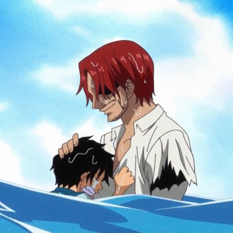 Shanks Saves Luffy, Holly Core, Shanks And Luffy, Shanks Crew, Luffy And Shanks, Luffy Shanks, Peter Gadiot, One Piece World, Anime Wallpaper Phone