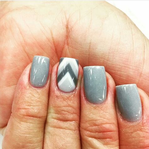 #kevinho_84 awesome grey nails Gray Nail Designs, Plaid Nail Designs, Grey Nails, Grey Nail Designs, Chevron Nails, Plaid Nails, Accent Nail, Grey Ribbon, Gray Nails