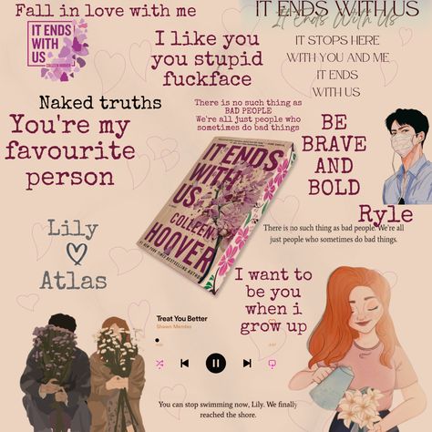 Atlas and lily Lily Atlas, Atlas Lily, Lily And Atlas Wallpaper, It Ends With Us Spicy Pages, It Ends With Us Fanart, Lily And Atlas Quotes, Lily Bloom Aesthetic, It Ends With Us Fan Art Lily And Atlas, Lily And Atlas