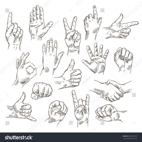 Hand Gesture Drawing, Tatts Ideas, Draw Hands, Tattoo Reference, Hand Gestures, Easy Love Drawings, Human Anatomy Drawing, Outline Illustration, Hand Drawing Reference