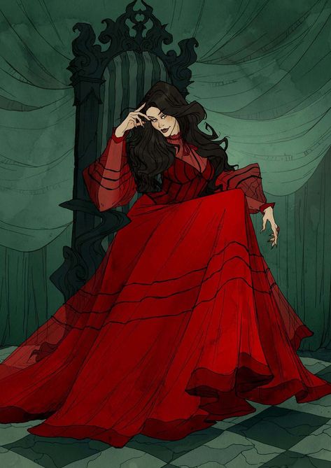 Abigail Larson, Deviantart, Wood, Red, Art