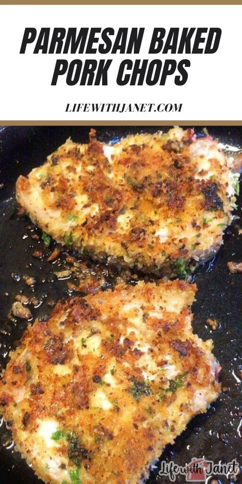 Parmesan Baked Pork Chops Recipes, Parmasean Pork Chops, Parmesan Pork Chops Baked, Parmesan Baked Pork Chops, Parmesan Pork Chops, Pork Chop Recipes Crockpot, Baked Pork Chops Oven, Easy Pork Chop Recipes, Pork Chop Recipes Baked