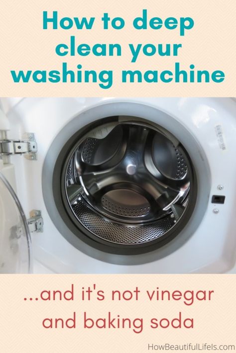 How to Deep Clean Your Washing Machine | How Beautiful Life Is Home Made Washing Machine Cleaner, Best Way To Clean Washing Machine, Cleaning Washing Machine Top Loader, Clean Washing Machine Top Loader, Affresh Washer Cleaner Diy, Vinegar In Laundry Washing Machines, How To Clean Washing Machine, How Do I Clean My Washing Machine, Loading Dishwasher