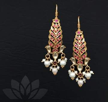 Silver Earrings – Tamara Kemp Earrings, Temple Jewellery Earrings, Pearl Jewelry Design, Antique Jewellery Designs, Gold Jewelry Simple Necklace, Silver Jewellery Indian, Antique Bridal Jewelry, Indian Jewellery Design Earrings, Bridal Jewelry Collection