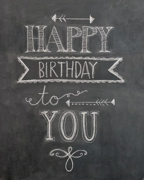 Birthday Party Decor & Chalk Art - MAGGIE HOLMES Photography and Scrapbooking Blog Papan Tulis Kapur, Chalkboard Lettering, Chalk Lettering, Chalkboard Designs, Birthday Chalkboard, Chalkboard Sign, Happy B Day, Chalkboard Signs, Chalkboard Art