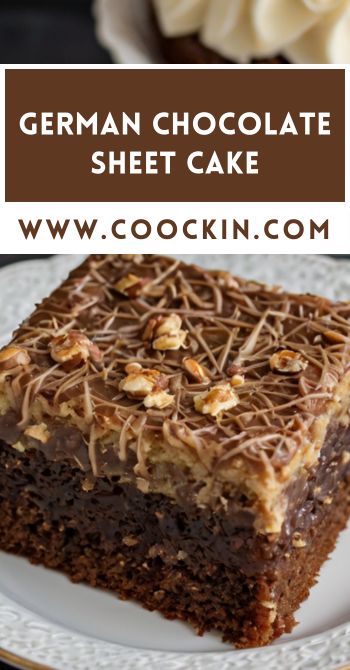 In this blog, I will share with you a german chocolate sheet cake recipe that is extremely delicious. German Chocolate Sheet Cake, Cake Recipes Chocolate, Chocolate Sheet Cake Recipe, Sheet Cake Recipe, Chocolate Sheet Cake, Recipes Chocolate, Sheet Cake Recipes, Rich Chocolate Cake, Sheet Cakes