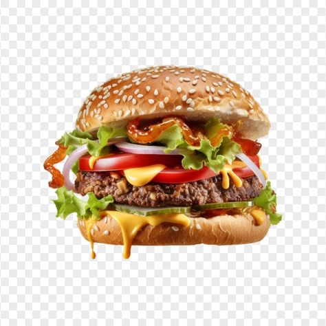 Slider Food, Burger With Egg, Egg In Ramen Noodles, Mcdonalds Big Mac, Burger Png, Burger Street, American Hamburger, Eggs And Mushrooms, Mcdonalds Chicken