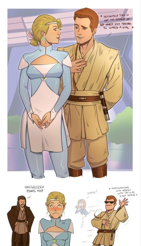 Ahsoka And The 501, Duchess Satine And Obi Wan Kenobi, Satine X Obi Wan Fanart, Clone Wars Art Style, Satine Kryze Fanart, Obi Wan And Satine Fanart, Obi Wan And Satine, Star Wars Characters Names, Jedi Fanart