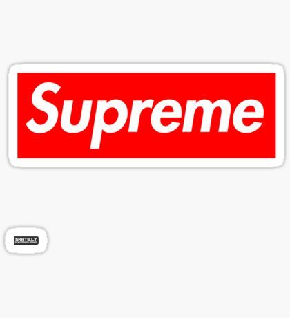 SUPREME Sticker Supreme Sticker Printable, Tshirt Printing Business, Thursday Humor, Supreme Sticker, Creature Skateboards, Surf Logo, Supreme Logo, Preppy Stickers, Iphone Stickers