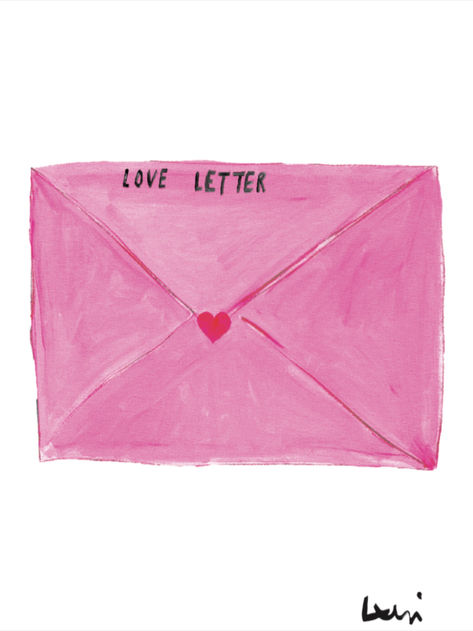 New art print by artist Kerri Rosenthal. Now and forever, love will lead the way. Love Letter Wall Art, Love Is The Best Thing We Do, Random Love Notes For Him, Artwork About Love, Self Love Art Print, Cute Prints Aesthetic, Things That Make Me Happy, Prints For Walls Aesthetic, Cute Art Prints