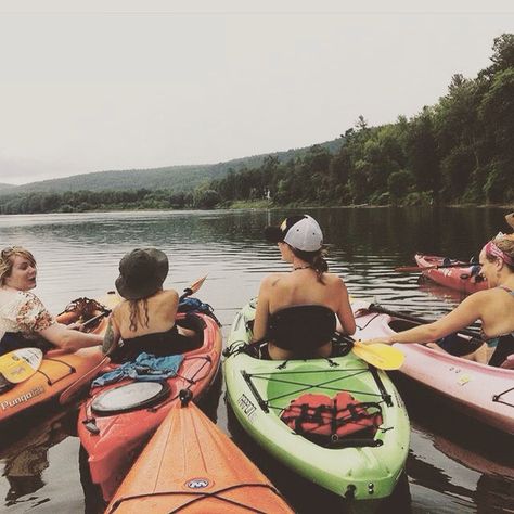 A day on the river. Kayak bachelorette party. Bachelorette Party Outdoors, Kayaking Bachelorette Party, Midwest Bachelorette Party, Lake George Bachelorette, Summer Camp Bachelorette Party Ideas, Lake Cabin Bachelorette Party, Bachelorette Party Ideas Mountains, Outdoors Bachelorette Party, Glamping Bachelorette Party Ideas