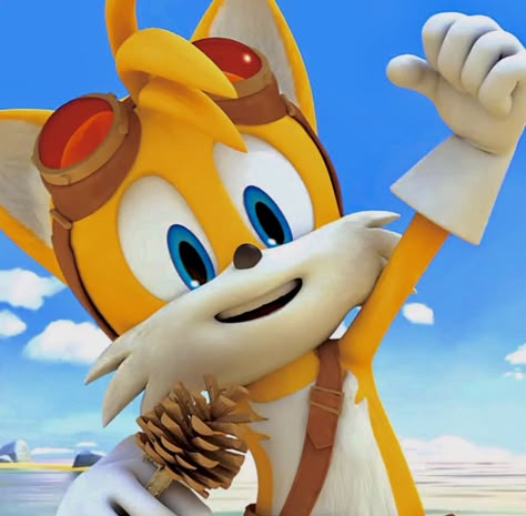 Tails Sonic Icon, Tails The Fox Sonic Movie, Tails Pfp, Tails Icons, Sonic Boom Tails, Fox And Hedgehog, Tails Sonic The Hedgehog, Sonic Pfps, Tails Boom