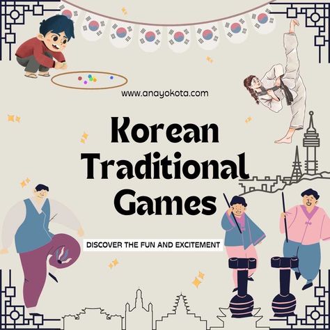 Korean Games, Korean Festival, Advent Family, South Korea Culture, Korea Country, Taboo Game, Korean Crafts, Korean Holidays, Bingo For Kids