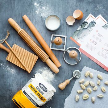 Pasta Evangelists | Storefront | notonthehighstreet.com Luxury Pasta, Making Homemade Pasta, Authentic Italian Pasta, Pasta Making Tools, Make Your Own Pasta, Pasta Flour, Pasta Types, Pasta Making, Cooking Kit