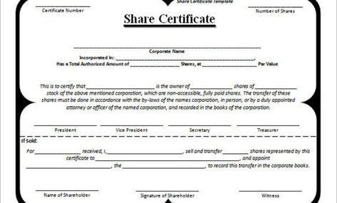 24+ Share Stock Certificate Templates Psd, Vector Eps In Free Stock Certificate Template Download Blank Certificate Template, Blank Certificate, Free Certificate Templates, Free Certificates, Stock Certificates, Templates Free Download, Certificate Templates, Template Download, Templates Downloads