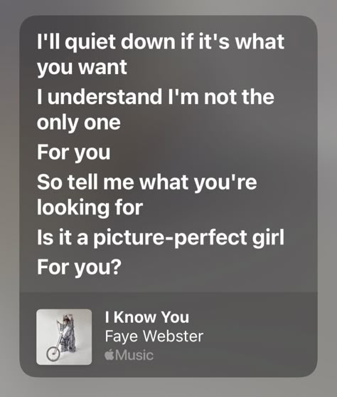 I Know You Faye Webster Lyrics, Faye Webster Quotes, I Know You Faye Webster, Faye Webster Lyrics, I Know You Lyrics, Secret Alphabet, Songs Captions, Comfort Songs, Weird Friends