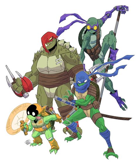 Tmnt Character Design, Tmnt Design, Tmnt Redesign, Tmnt Characters, Teenage Mutant Ninja Turtles Artwork, Teenage Ninja, Teenage Mutant Ninja Turtles Art, Ninja Turtles Artwork, Tmnt Artwork