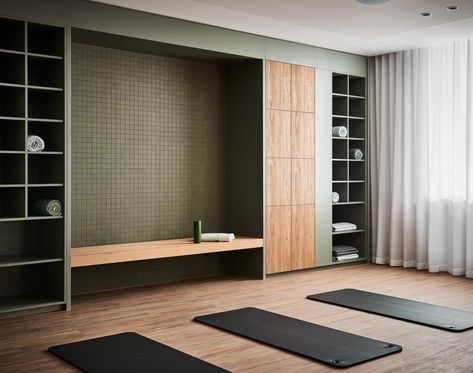 Yoga Room Design, Dance Studio Design, Redmond Washington, Yoga Studio Design, Gym Interior, Wellness Studio, Studio Interior Design, Home Gym Design, Gym Room