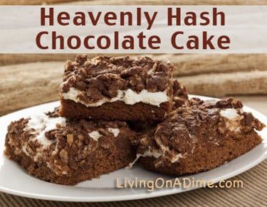 Flavored Tea Recipes, Thunder Cake, Heavenly Hash, Bakery Goodies, Living On A Dime, Holiday Boards, Marshmallow Brownies, Homemade Fudge Recipes, Decadent Chocolate Desserts