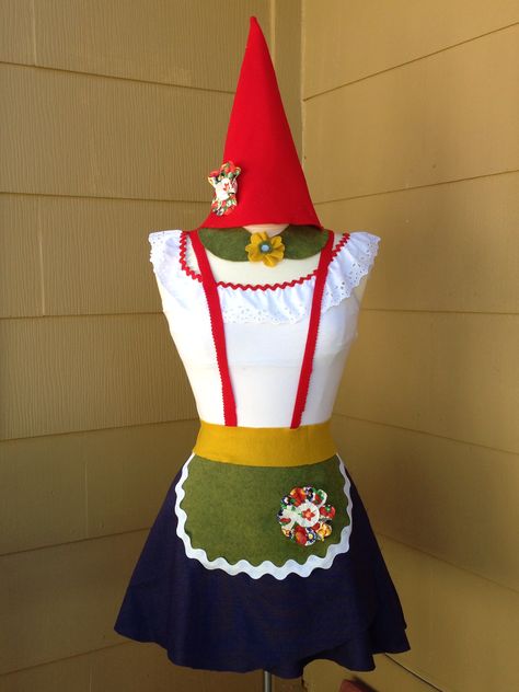 My homemade gnome costume Gnome Costume Diy, Fun Group Halloween Costumes, Gnomes Costume, Garden Gnome Halloween Costume, Garden Gnome Costume, Baby Gnome Costume, Garden Gnomes Costume, Gnome Party, Gnome Costume