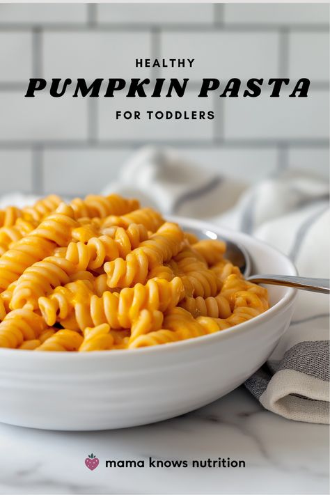 Transform mealtime with this Healthy Pumpkin Pasta for Toddlers! 🎃🍝 Packed with nutrients and creamy goodness, this dish is a delightful twist on mac and cheese that your little ones will love. Quick to prepare and made with chickpea pasta, it’s a nutritious option that sneaks in veggies without the fuss. Perfect for busy nights when you need a meal that pleases everyone! 👶❤️ Toddler Dairy Free Meals, Pumpkin Recipes Baby, Pumpkin Recipes Toddler, Toddler Pumpkin Recipes, Pumpkin Toddler Recipes, Toddler Pasta Sauce, Toddler Dinner Ideas Healthy, Pasta Baby Led Weaning, Easy Toddler Lunches For Daycare