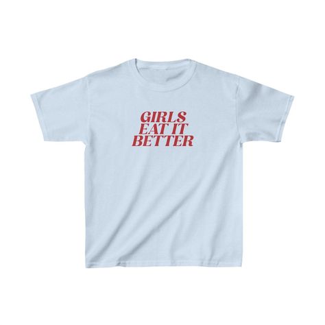 Girls Eat It Better Shirt Baby Tee, Y2K Baby Tee, LGBT Shirt Pride, Lesbian Bisexual Retro Pride Month T-shirt, Funny WLW Tshirt, LGBTQ Top - Etsy Pride Lesbian, Y2k Graphic Tees, Lgbt Shirts, Baby Tees Y2k, Y2k Baby Tee, Pride Month, T Shirt Funny, Baby Tee, Infant Tees