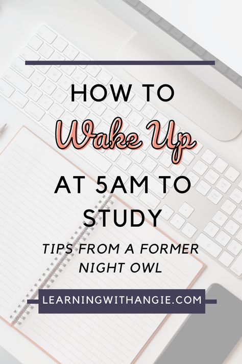 As a former night owl, waking up at 5 am transformed my life. If you want to know how to start and stick to a 5 am morning study routine, check out this step-by-step guide. 5 Am Study Routine, Night Study Routine, Night Owl Study Routine, Morning Study Routine, 5am Routine, Owl Study, Time Management For Students, Waking Up At 5am, Morning Study