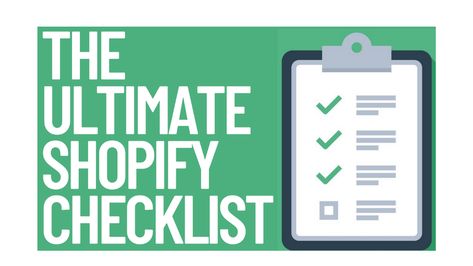 Shopify Checklist, Shopify Store, Social Media Tool, What It Takes, Create Website, 30 Day Challenge, Creating A Brand, Brand Names, Product Launch