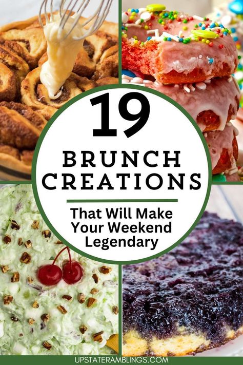 brunch Breakfast Recipes For Party, Brunch Ideas Without Eggs, European Brunch Ideas, Easy Brunch Foods For Party, Brunch Savory Recipes, Brunch Menus Easy, Brunch Recipes Sweet, Gourmet Brunch Ideas, Brunch Menu For A Crowd