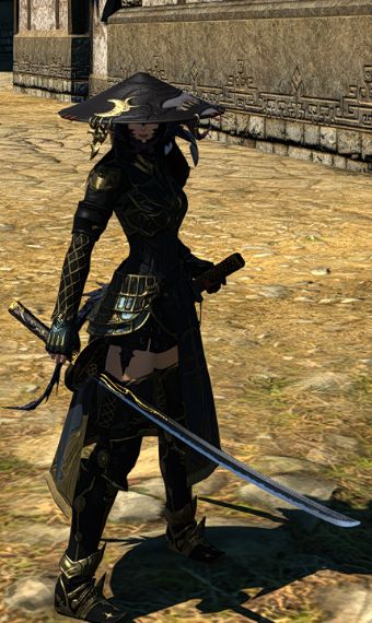 Lady Samurai | Eorzea Collection Female Samurai Reference, Lady Samurai Art, Japanese Samurai Woman Art, Samurai Outfits Female, Japanese Female Warrior Outfit, Female Samurai Cosplay, Samurai Female Outfit, Female Samurai Outfit, Samurai Clothes Reference