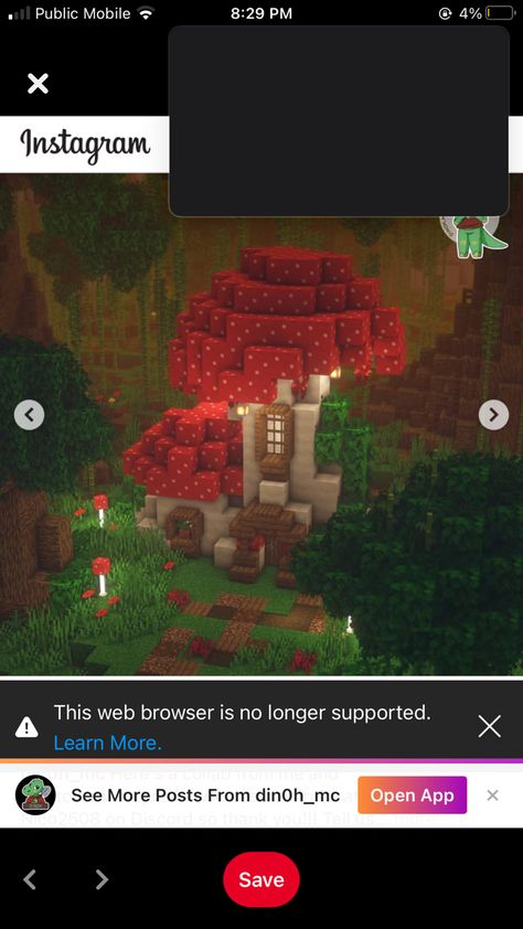 Mushroom Treehouse Minecraft, Minecraft Mushroom Statue, Red Minecraft Builds, Minecraft Mushroom Ideas, Mushroom Banner Minecraft, Mushroom Village Minecraft, Minecraft Pathways, Minecraft Mushroom Builds, Minecraft Mushroom House