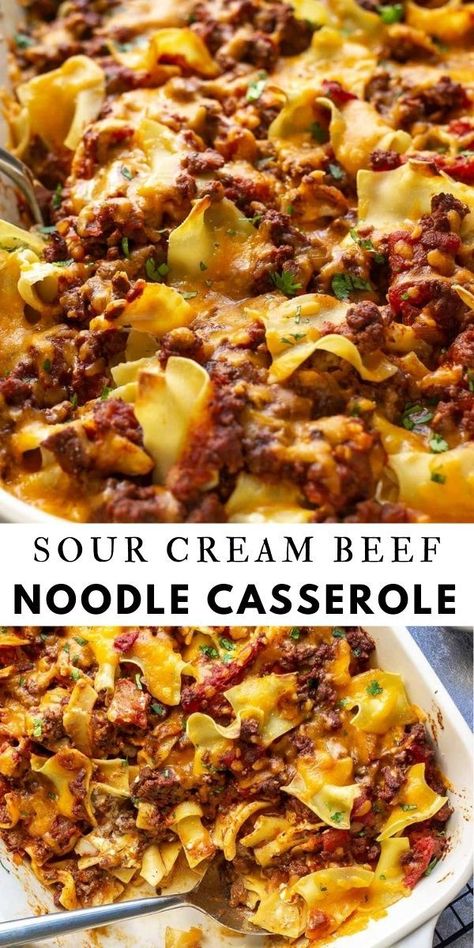 Easy Dinner For Single Mom, Dinner Recipes For Movie Night, Easy Healthy Prep Meals, One Dish Oven Meals, Something New For Dinner, Egg Noddles Dishes, I Heart Naptime Recipes, Summer Dishes Dinner, Beef Noodle Casserole