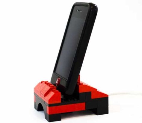 Danny Thomas, Iphone Dock, Construction Lego, Diy Gadgets, Chico California, Phone Charger Holder, Charger Holder, Lego Craft, Cable Holder