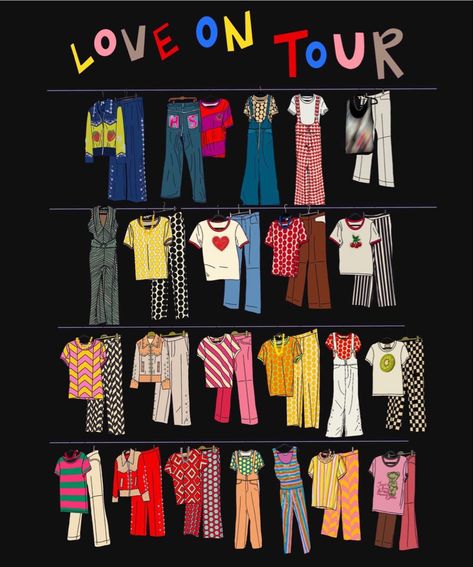 Harry Styles Doodles, Harry Styles Tour Outfits, Harry Styles Costume, Harry Styles Outfit Ideas, Love On Tour Outfits Ideas, Harry Styles Concert Outfits, Harry Styles Concert Outfit Ideas, Hary Styles, Harry Styles Clothes