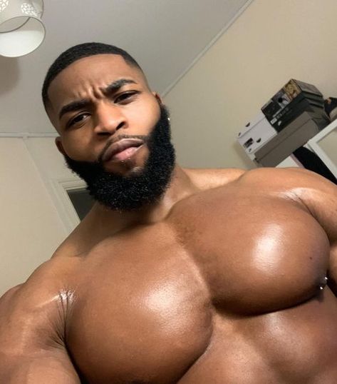 It is quite honestly I highly recommend you take one size less for a tight effect Big Bearded Men, Big Beards Men, Black Dude, Men Abs, Dark Skin Men, Black Beards, Big Beards, Big Guys, Black Man