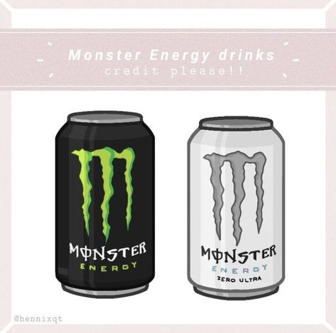 Gacha Props, Drawings For Boyfriend, Monster Energy Drink, Drawing Accessories, Props Art, Hand Drawing Reference, Characters Inspiration Drawing, Food Props, Cute Food Drawings