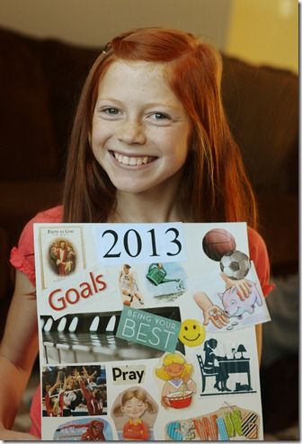 Have children make poster of goals for what they would like to accomplish in the new year. New Year Posters, Kids Vision Board, Ms Project, Activity Day Girls, Fhe Lessons, Primary Activities, Activities For Girls, Family Home Evening, New Year Goals