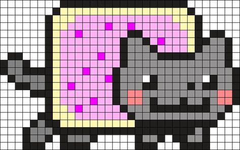 Kandi Patterns for Kandi Cuffs - Characters Pony Bead Patterns Kandi Pixel Art, Invader Zim Kandi Pattern, Kandi Patterns Cuff, Perler Wall, Rainbow Kandi, Kandi Cuff Patterns, Kandi Cuffs, Diy Kandi, Kandi Ideas