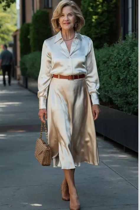 70 Year Old Women Fashion Outfits 50 Year Old Woman, Fashion For 50 Year Old Women, 70 Year Old Women Fashion, Grandma Outfits, Grandma Outfit, 70 Year Old Women, Grandma Clothes, Old Outfits, Mom Fashion