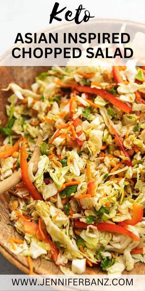 Low Carb Chinese Chicken Salad, Sauteed Salad, Low Carb Asian Chicken Salad, Keto Asian Salad, Keto Chinese Chicken Salad, Chopped Blt Salad, Keto Asian Chicken Salad, Keto Chopped Salad, Keto Asian Slaw