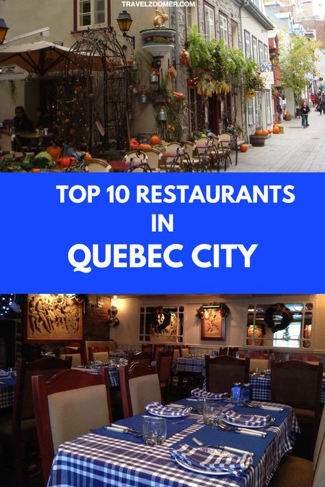 Places To Eat In Quebec City, Where To Eat In Quebec City, Best Restaurants In Quebec City, Gaspe Peninsula Quebec, Quebec City Restaurants, Quebec Food, Travel Quebec, Quebec City Christmas, Quebec Travel